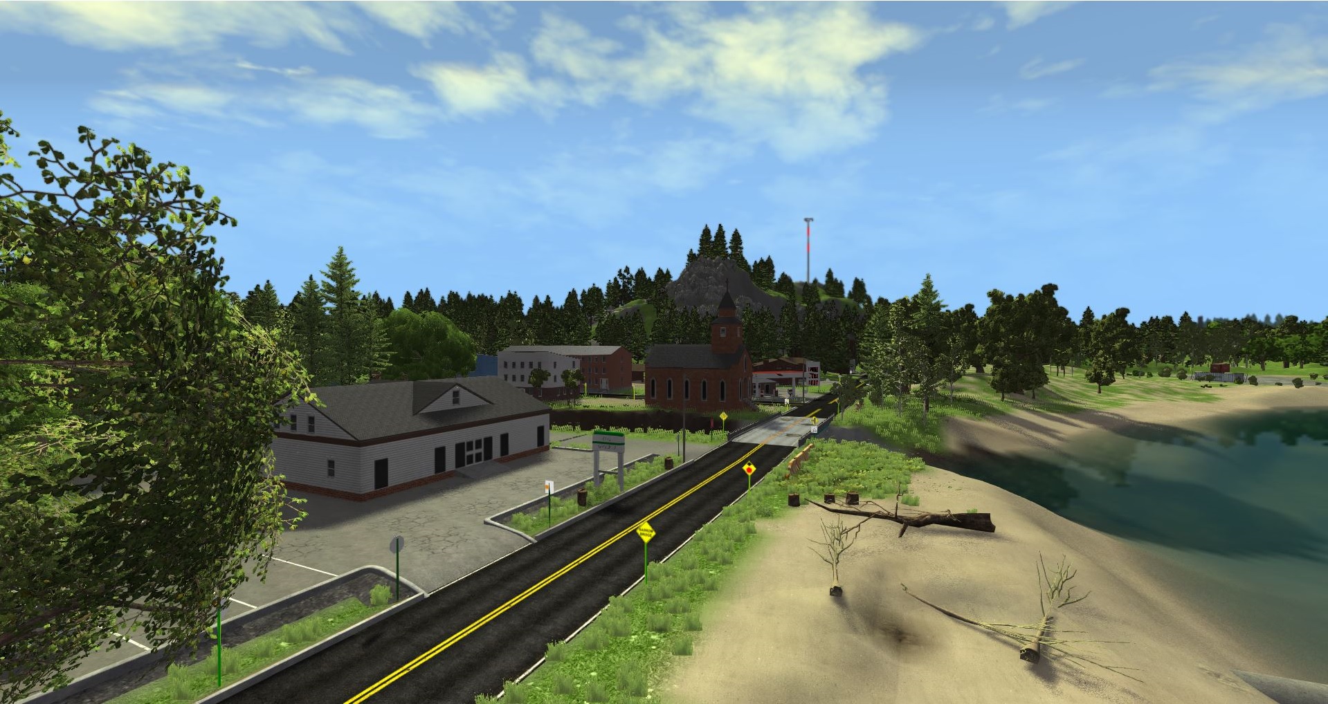 town beamng drive maps