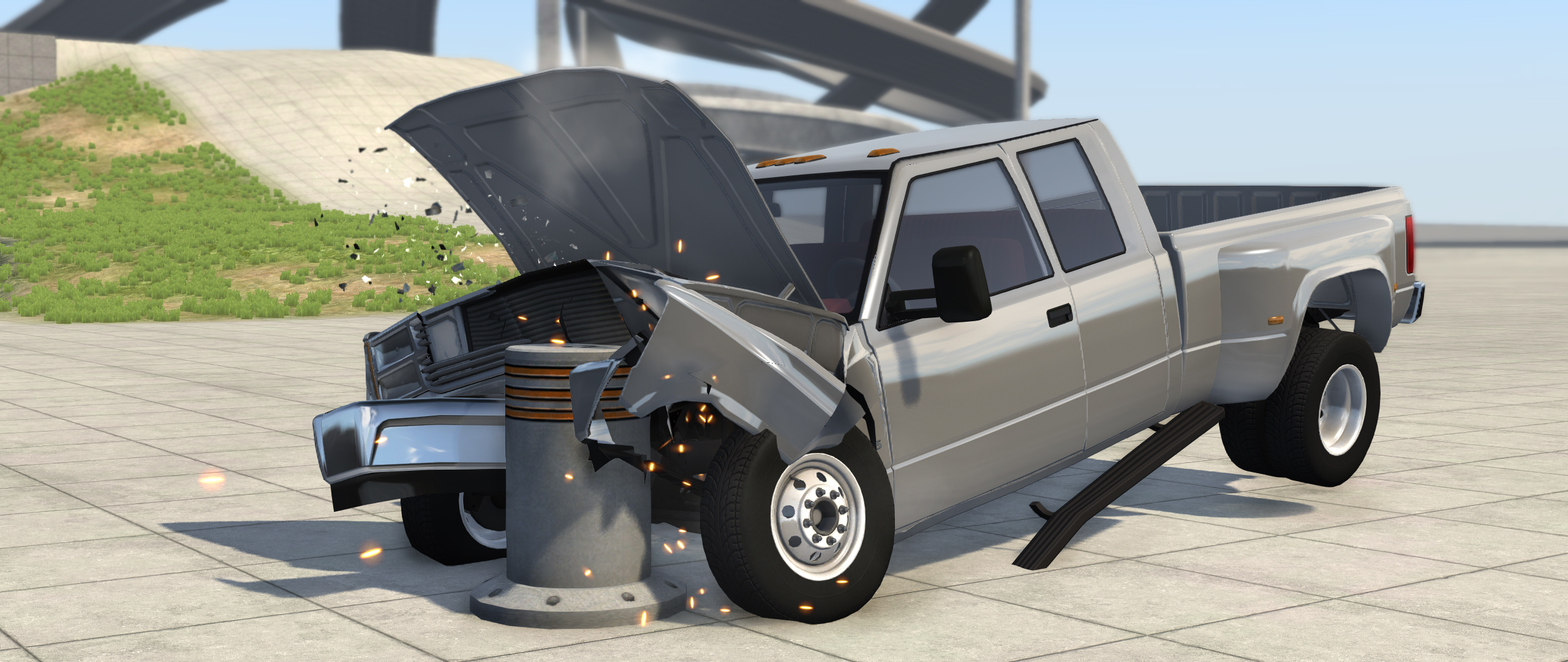 BeamNG is back with more amazing collision physics | Game 